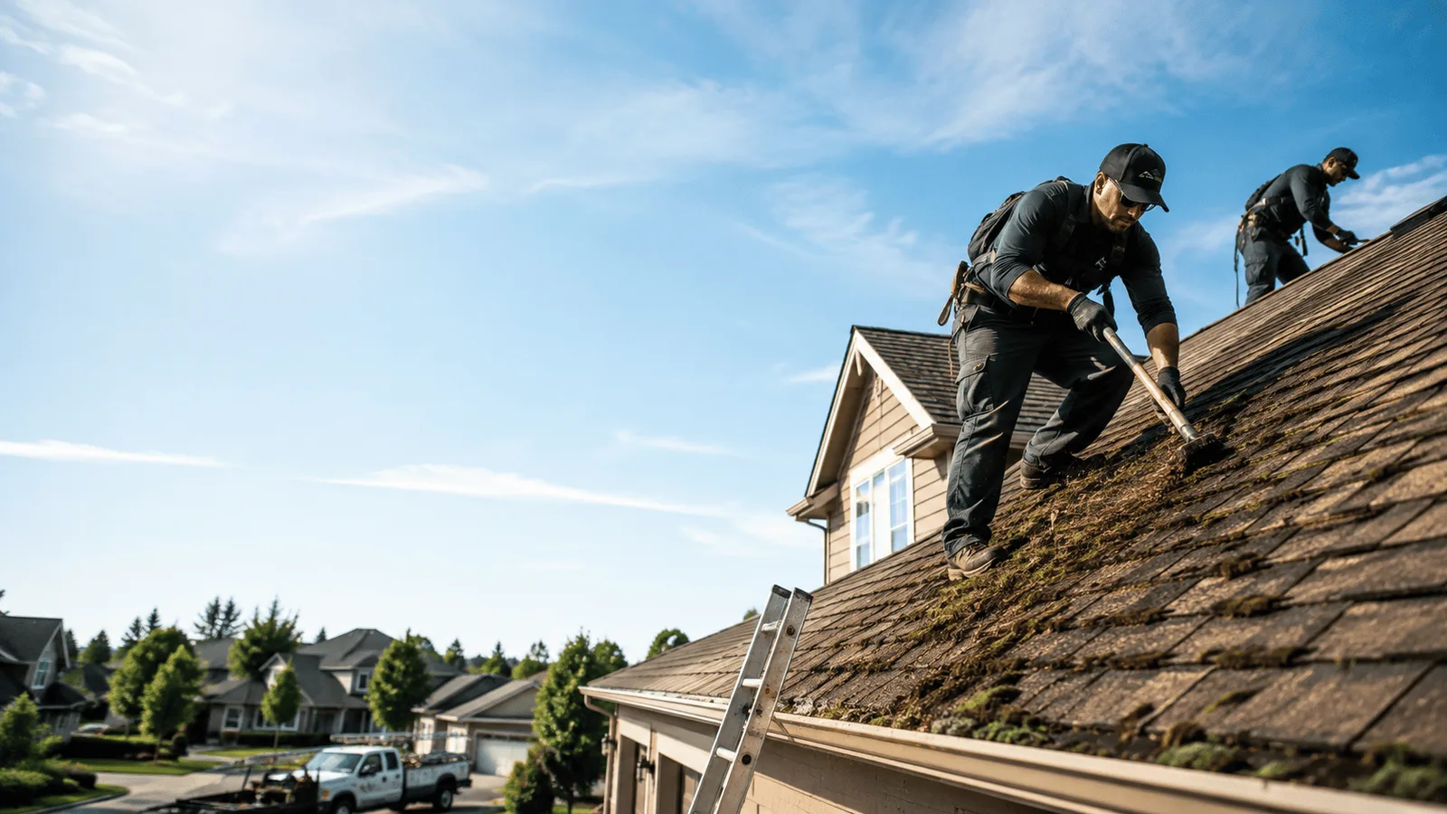 Roof Moss Removal in Reidville, SC near me